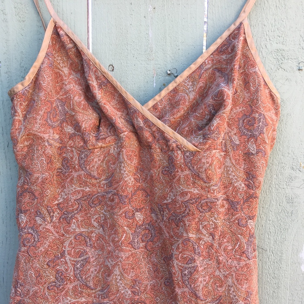 Vintage Silk Tank Top